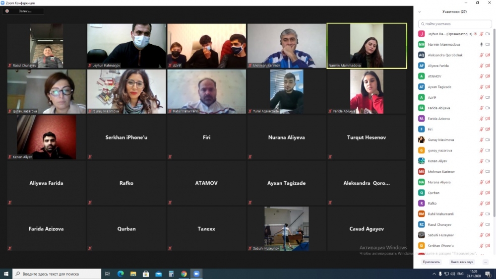 MOK idmançılara dəstək məqsədilə təlimlərə başlayıb